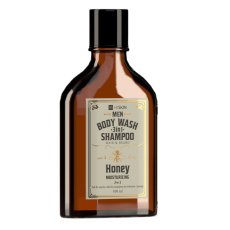 HiSkin, Pánské tělové mléko Whisky a šampon na vlasy a vousy 3v1 Honey 100ml