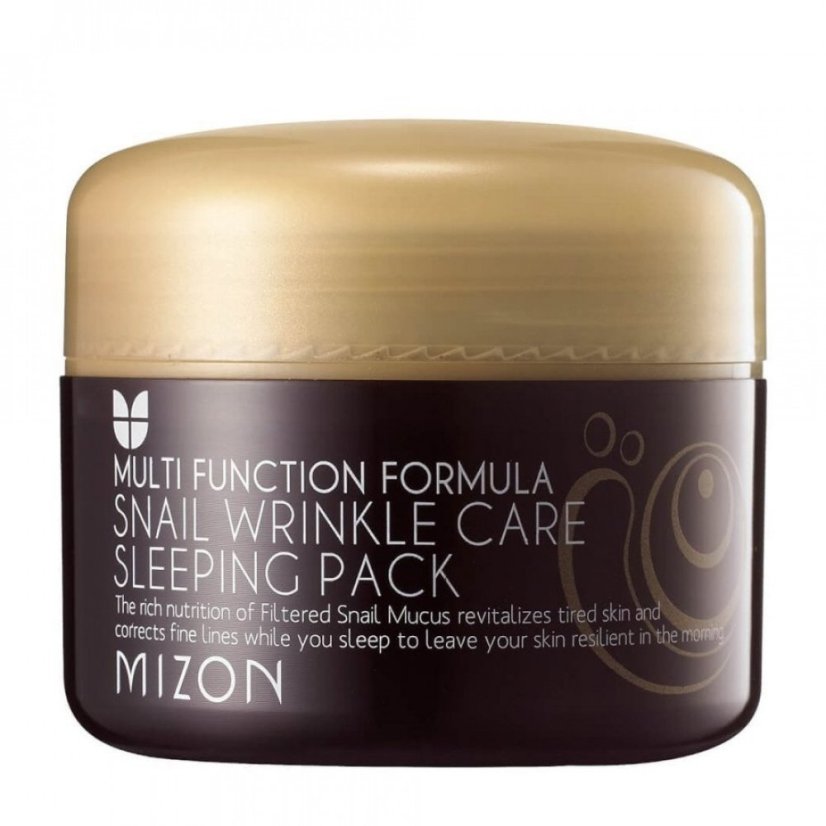 Mizon Multi Function Formula Snail Wrinkle Care Sleeping Pack nočná maska proti vráskam 80 ml