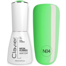 CLAVIER_Luxury Nail Neon Rubber Base N04 10ml