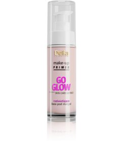 Delia, Make-Up Primer Go Glow Skin Care Defined rozświetlająca baza pod makijaż 30ml