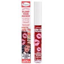 The Balm Instant Plump Your Pucker Plumping Lip Gloss Rodeo Show lesk na rty, který zvětšuje rty, 2,7 ml