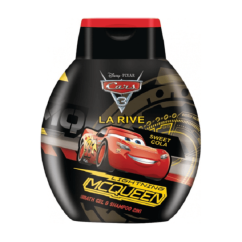 La Rive, Disney Cars szampon i żel pod prysznic 2w1 250ml