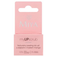 Miya Cosmetics, MyLIPscrub přírodní peeling na rty s oleji a mangovým máslem 10g