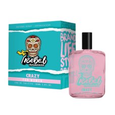 Rebel, Crazy Women toaletná voda v spreji 100ml