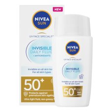 Nivea Sun Invisible Denní pleťový fluid SPF50+ 40ml