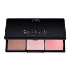 Wibo, 3 Steps To Perfect Face Contour Palette Light 10g