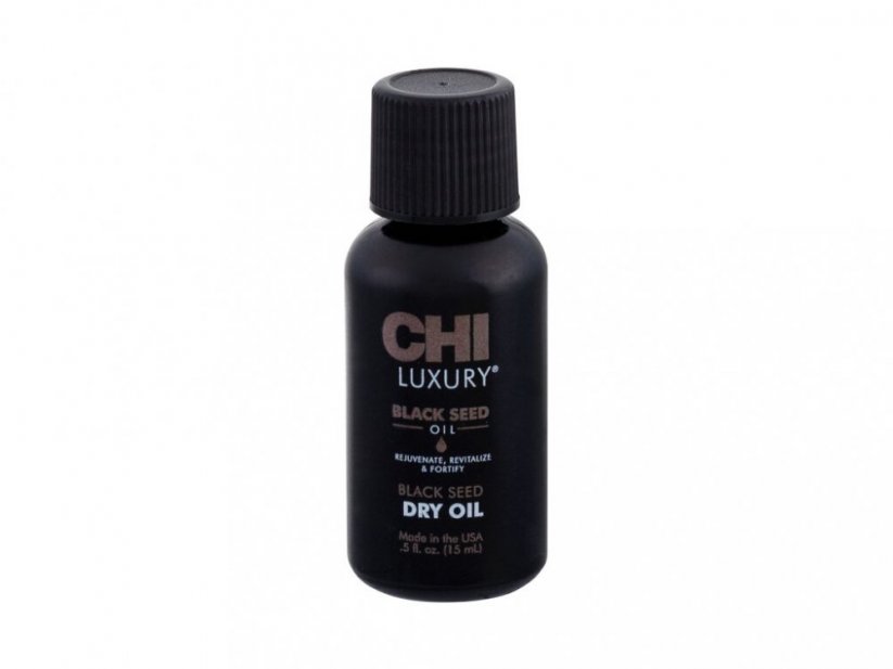 Farouk Systems CHI Luxury Black Seed Oil, olej na vlasy, 15 ml,