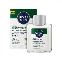 Nivea, Men Sensitive Pro Ultra-Calming After Shave Balm łagodzący balsam po goleniu z olejem z nasion konopnych 100ml