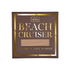Wibo, Beach Cruiser HD Body & Face Bronzer parfumovaný bronzer na tvár a telo 02 Cafe Creme 22g