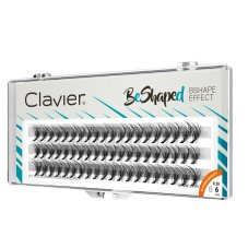 Clavier BeShaped hodvábne riasy, typ B, 10D, 6 mm