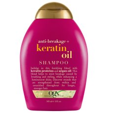 OGX, Anti-Breakage + Keratin Oil Shampoo szampon z olejkiem keratynowym zapobiegający łamaniu włosów 385ml