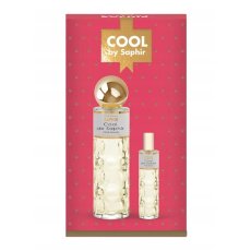 Saphir Cool De Saphir Pour Femme Sada: parfémová voda ve spreji 200 ml + parfémová voda ve spreji 30 ml