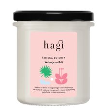Hagi, malá sójová sviečka Holiday in Bali 215ml