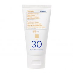 Korres, Yoghurt Tinted Sunscreen Face Cream koloryzujący krem ochronny do twarzy SPF30 Nude 50ml