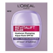 L'Oreal Paris Revitalift Filler Lehký hydratační krém s ochranným faktorem SPF 30, 40 ml