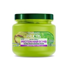 Garnier, Fructis Nutri Curls Protein Hair Bomb hydratačná maska na kučeravé vlasy 320ml