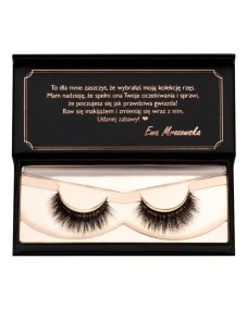 Lash Me Up! False Eyelashes sztuczne rzęsy na pasku Gold Queen 1 para
