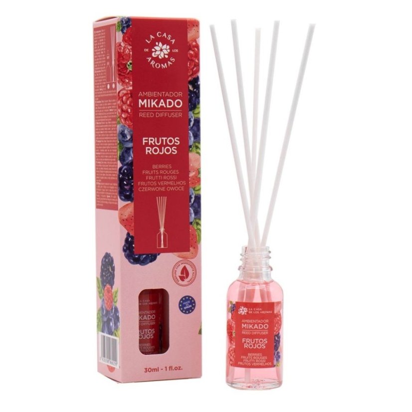 La Casa de los Aromas, Mikado vonné tyčinky Red Fruit 30ml