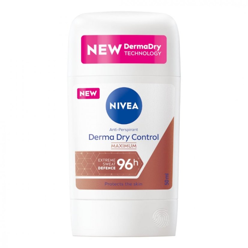 Nivea, Derma Dry Control antiperspirant tyčinka 50ml