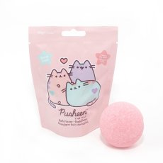 Pusheen, Šumivá guľa do kúpeľa Jahoda 100g