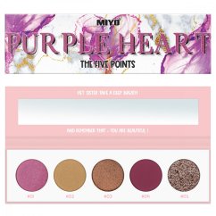 MIYO, The Five Points Palette Purple Heart 6,5 g
