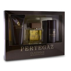 Saphir, Pertegaz Classique Pour Homme set Eau de Parfum spray 100ml + sprchový gél 230ml + deodorant 150ml