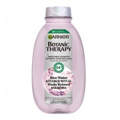 Garnier, Botanic Therapy uhlazující šampon pro dlouhé a porézní vlasy Rýžová voda a škrob 400 ml