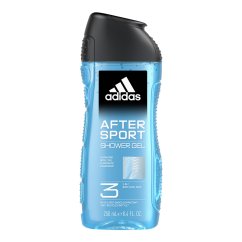 Adidas, After Sport żel pod prysznic dla mężczyzn 250ml