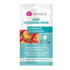 Dermacol, 3D Deep Cleansing Mask głęboko oczyszczająca maseczka do twarzy w płachcie 15ml