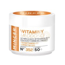 Mincer Pharma Vitamíny mládí 50+ polotučný stimulační a vyhlazující krém na obličej č. 352 50 ml