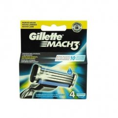 Gillette, Mach 3 náhradné žiletky 4ks