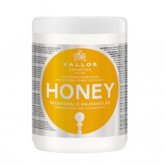 Kallos Cosmetics, KJMN Honey Repairing Hair Mask regenerująca maska do włosów 1000ml