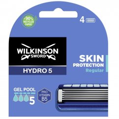 Wilkinson, Hydro 5 Skin Protection Regular zapasowe ostrza do maszynki do golenia dla mężczyzn 4szt