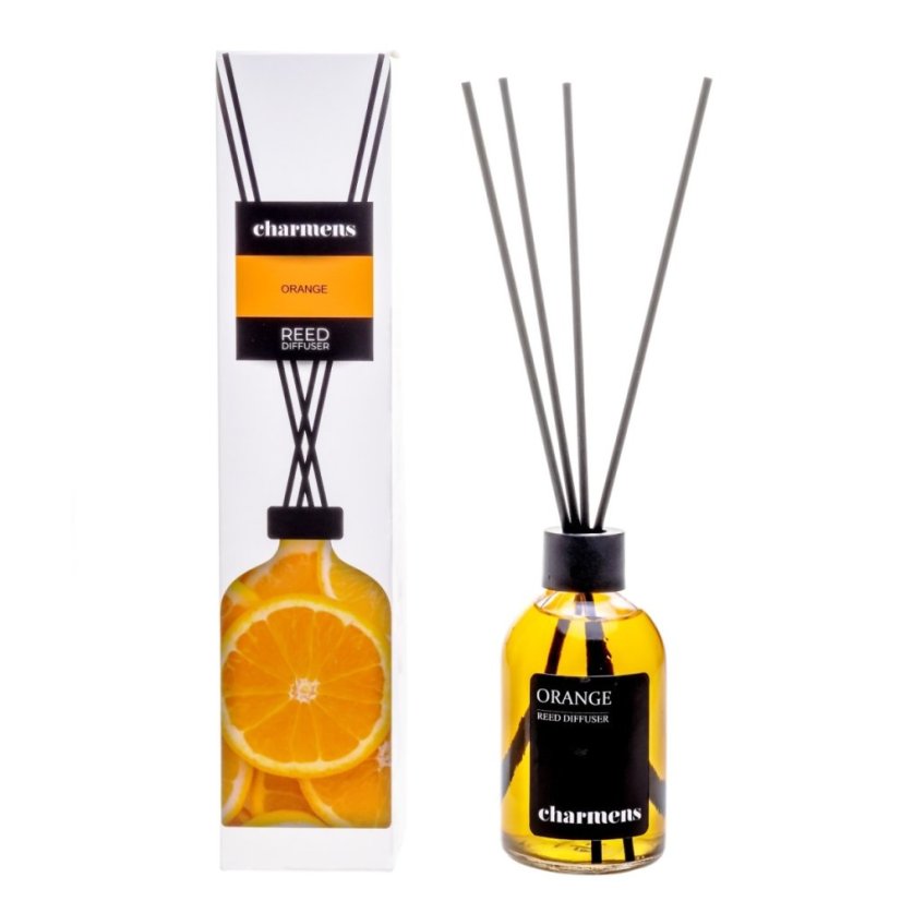 Charmens, vonné tyčinky do difuzéru Orange 110ml