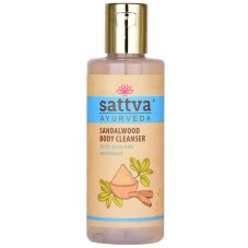 Sattva Body Wash Telové čistiace prostriedky Telové mydlo so santalovým drevom 210 ml