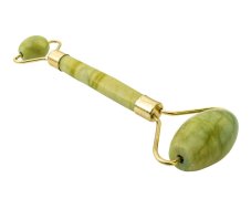 Clavier Roller Masážní váleček na obličej Shiatsu Roller vyrobený z jadeitu