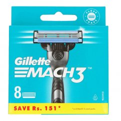 Gillette, Mach3 wymienne ostrza do maszynki do golenia 8szt