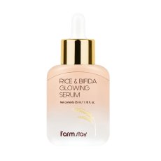 FarmStay Rice & Bifida Glowing Serum rozświetlające serum z fermentami i ryżem 35ml