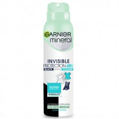 Garnier, Mineral Invisible Protection Clean Cotton antiperspirant v spreji 150 ml