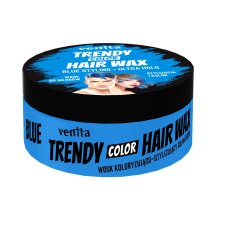 Venita, Trendy Color Hair Wax farbiaci stylingový vosk Blue 75g