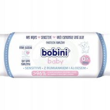 Bobini, Bobini Dětské vlhčené ubrousky pro miminka a děti Sensitive 60ks