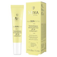 Miya Cosmetics eyeSUNshine rozjasňujúce očné sérum SPF50 15ml