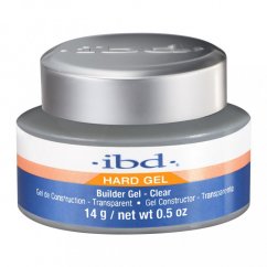 IBD, Hard Builder Gel UV żel budujący Clear 14g