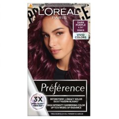 L'Oreal Paris, Preference Vivid Colors permanentná farba na vlasy 4.261 Dark Purple