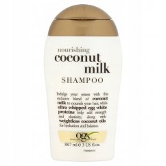 OGX, Vyživujúci šampón + kokosové mlieko Hydratačný šampón s kokosovým mliekom 88,7 ml