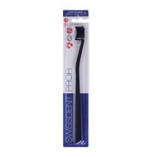 Swissdent Profi Colours Soft Medium zubní kartáček, černý, 1 ks