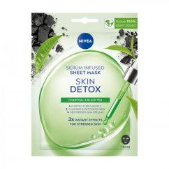 Nivea, Skin Detox maska w płachcie z serum detoksykującym