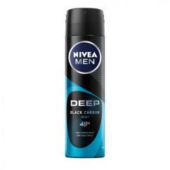 Nivea, Men Deep Black Carbon Beat antyperspirant spray z aktywnym węglem 150ml