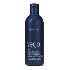 Ziaja, Yego 3v1 sprchový gél pre mužov tvár telo vlasy 300ml
