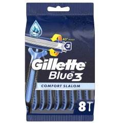 Gillette, Blue 3 Comfort Slalom žiletky 8ks
